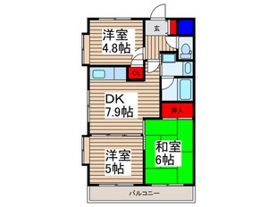 風流の丘の物件間取画像